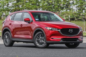 MAZDA CX-5 II KF 2017-2022 PRZED FACELIFTINGIEM ŚWIATŁA DO JAZDY DZIENNEJ DRL LED Z KIERUNKOWSKAZEM