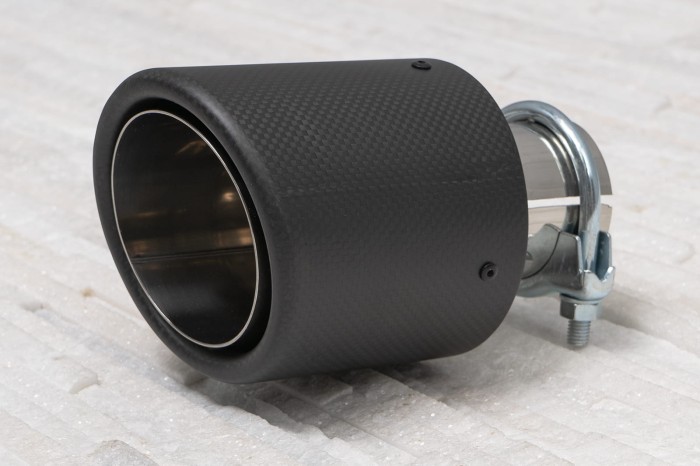 TUNINGOWA KOŃCÓWKA WYDECHU 2" 54 MM KARBON