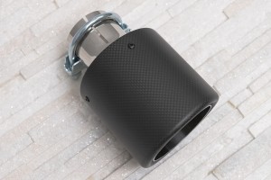 TUNINGOWA KOŃCÓWKA WYDECHU 2" 54 MM KARBON