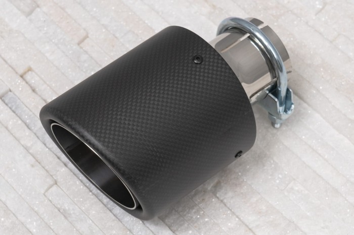 TUNINGOWA KOŃCÓWKA WYDECHU 2" 54 MM KARBON