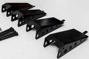 SUZUKI JIMNY 1998-2018 CZARNE OSLONY ZAWIESZENIA