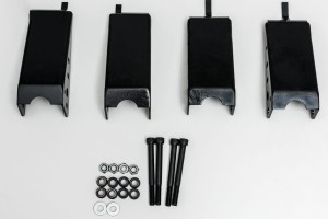 SUZUKI JIMNY 1998-2018 CZARNE OSLONY ZAWIESZENIA