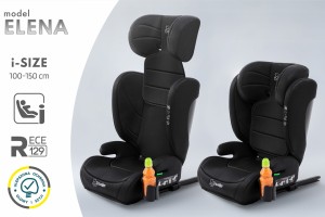 ELENA FOTELIK SAMOCHODOWY PODSTAWKA 2w1 I SIZE 100-150 CM R129 ISOFIX