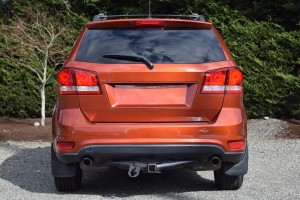 FIAT FREEMONT 2011-2015 PRAWA ZAŚLEPKA ODBLASKOWA TYLNEGO ZDERZAKA 57010720AC