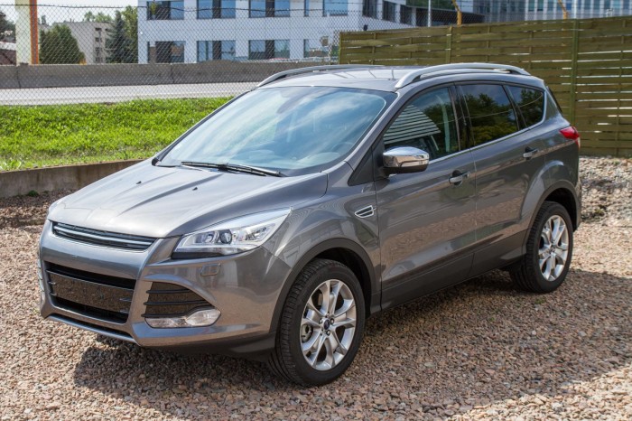 FORD ESCAPE MK3 III 2013-2019 RELINGI DACHOWE SREBRNE DJ5Z7855100BA