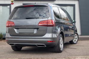 VOLKSWAGEN SHARAN II 7N 2010-2022 DYFUZOR ZDERZAKA TYLNEGO