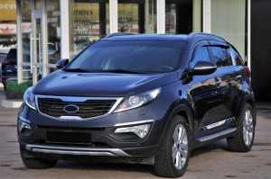 KIA SPORTAGE III SL 2010-2015 OSŁONY ZDERZAKÓW WYDECH