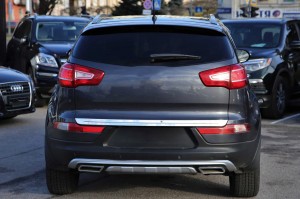 KIA SPORTAGE III SL 2010-2015 OSŁONY ZDERZAKÓW WYDECH