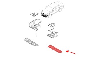 KIA OPTIMA III TF 2011-2013 PRZED LIFTINGIEM OSŁONA POD SILNIK 291102T010