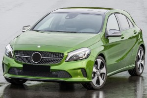 MERCEDES KLASA A W176 2012-2018 OZDOBNE NAKŁADKI NA LUSTERKA