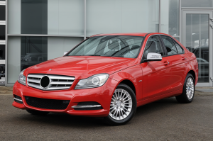 MERCEDES C-CLASS W204 2007-2014 DEKORACYJNE NAKŁADKI NA LUSTERKA