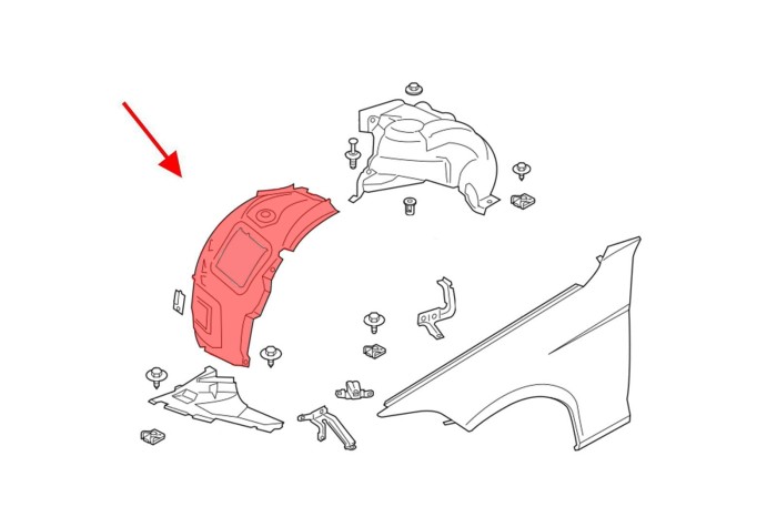 BMW SERIA 2 F23 2014-2018 NADKOLE LEWE PRZEDNIE CZĘŚĆ PRZEDNIA 51717260709