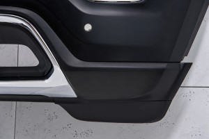 JEEP GRAND CHEROKEE IV WK2 2017-2021 DRUGI FACELIFTING KOMPLETNY ZDERZAK PRZEDNI Z PDC BEZ SPRYSKIWACZY Z GRILLEM 68333498AA