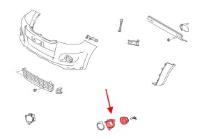 TOYOTA HILUX VII AN20 2011-2015 PO FACELIFTINGU LAMPA PRZECIWMGIELNA LEWA PRZEDNIA 812110D070