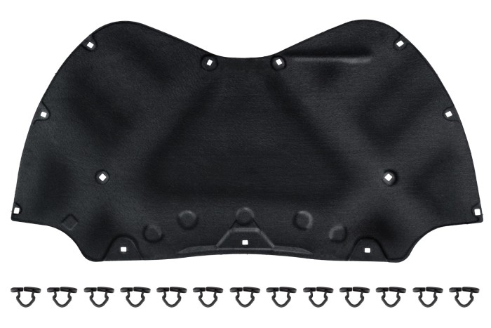 SEAT LEON II HATCHBACK 1P1 2005-2013 WYGŁUSZENIE MASKI 1P0863831B