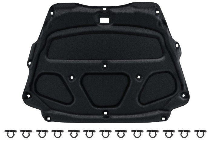 PORSCHE CAYENNE II 92A 2010-2014 PRZED FACELIFTINGIEM WYGŁUSZENIE MASKI 95855683100