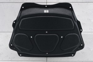 PORSCHE CAYENNE II 92A 2010-2014 PRZED FACELIFTINGIEM WYGŁUSZENIE MASKI 95855683100