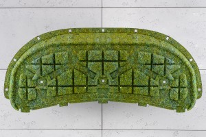 SKODA ROOMSTER 5J 2006-2015 WYGŁUSZENIE MASKI 5J0863831