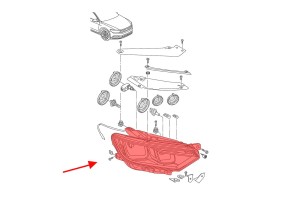 VOLKSWAGEN PASSAT B8 3G 2015-2019 PRZED FACELIFTINGIEM LAMPA PRZEDNIA PRAWA 3G1941006A