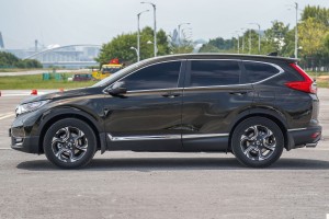 HONDA CR-V V 2018-2023 CHROMOWANA LISTWA ZDERZAKA TYLNEGO LEWA 71519TMEH01