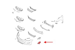 HYUNDAI ELANTRA V MD 2010-2013 PRZED FACELIFTINGIEM LAMPA PRZECIWMGIELNA PRZEDNIA LEWA 922013X010