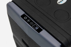 KOMPRESOROWA TURYSTYCZNA PRZENOŚNA LODÓWKO-ZAMRAŻARKA IK-23-33L 33L DO -18°C 12-24V WYŚWIETLACZ GRAFITOWA