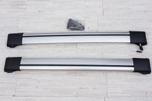 SKODA KAROQ 2017-2021 BELKI POPRZECZNE PŁASKIE DO RELINGÓW