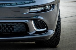 JEEP GRAND CHEROKEE IV WK2 SRT 2014-2017 PO FACELIFTINGU KRATKA ZAŚLEPKA ZDERZAKA POD LAMPĘ PRZECIWMGIELNĄ LEWA 68158581AA