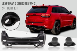 JEEP GRAND CHEROKEE IV WK2 2017-2021 PO LIFTINGU BODY KIT PAKIET STYLIZACYJNY SRT TRACKHAWK