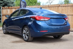 HYUNDAI ELANTRA V MD 2010-2013 PRZED FACELIFTINGIEM LAMPA KLAPY TYLNEJ LEWA 924033X010