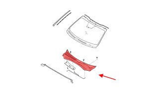 KIA OPTIMA IV JF 2018-2020 PO FACELIFTINGU PODSZYBIE PRZEDNIE 86150D4000