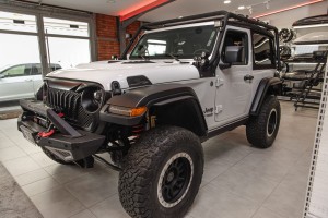 JEEP WRANGLER JL DODATKOWE POSZERZENIA NADKOLI 5 CM