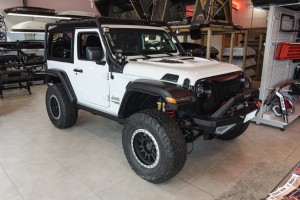 JEEP WRANGLER JL DODATKOWE POSZERZENIA NADKOLI 5 CM