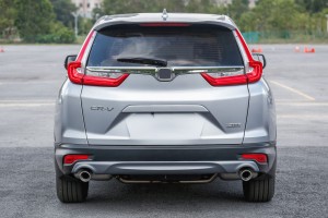 HONDA CR-V V 2018-2023 LISTWA ZDERZAKA TYLNEGO CZARNA LEWA 71519TLAA11