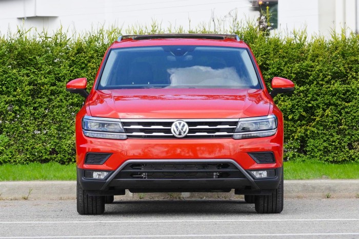 VOLKSWAGEN TIGUAN II AD1 2016-2020 PRZED FACELIFTINGIEM KRATKA ZDERZAKA PRZEDNIEGO ŚRODKOWA 5NN853677G
