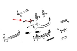 HONDA CR-V IV 2012-2015 PRZED FACELIFTINGIEM MOCOWANIE REFLEKTORA PRAWE 71140T0AA00