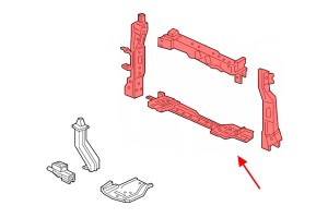 HONDA HR-V II RU 2015-2018 PRZED FACELIFTINGIEM PAS PRZEDNI 60400T7WA00ZZ