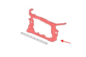 HONDA CIVIC X 2016-2021 PAS PRZEDNI 71410TGGA01