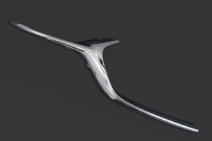 MAZDA 3 IV BP 2019+ CHROMOWANA LISTWA GRILLA PRAWA