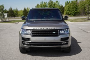 RANGE ROVER IV L405 2012-2017 PRZED FACELIFTINGIEM GRILL CZARNY ATRAPA CHŁODNICY CK52BA163CA