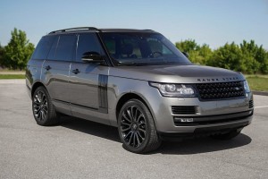 RANGE ROVER IV L405 2012-2017 PRZED FACELIFTINGIEM GRILL CZARNY ATRAPA CHŁODNICY CK52BA163CA