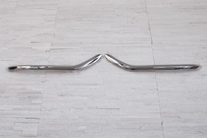 HONDA HR-V II RU 2015-2018 PRZED FACELIFTINGIEM OZDOBNE NAKŁADKI PRZEDNICH LAMP PRZECIWMGIELNYCH