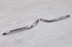 HONDA HR-V II RU 2015-2018 PRZED FACELIFTINGIEM OZDOBNE NAKŁADKI PRZEDNICH LAMP PRZECIWMGIELNYCH