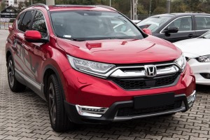 HONDA CR-V V 2018-2023 NAKŁADKI NA LAMPY PRZECIWMGIELNE PRZEDNIE