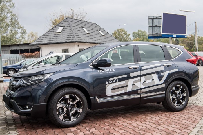 HONDA CR-V V 2018-2023 NAKŁADKI NA KLAMKI