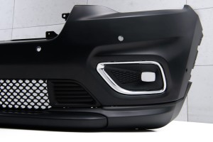 JEEP CHEROKEE V KL 2018-2023 PO FACELIFTINGU KOMPLETNY ZDERZAK PRZEDNI Z PDC 68406528AC