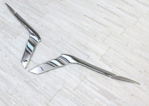 TOYOTA LAND CRUISER 2009-2013 NAKŁADKI NA LAMPY PRZEDNIE