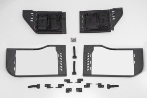 JEEP WRANGLER JK 2007-2018 4D DRZWI RUROWE Z SAKWAMI NA TYLNYCH DRZWIACH