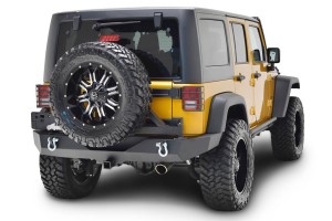 JEEP WRANGLER JK 2007-2018 ZDERZAK TYLNY SZEROKI Z ZAWIESIEM KOŁA 51-0315