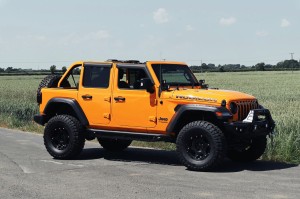 JEEP WRANGLER JL 2018+ 4 DRZWI ORUROWANIE BOCZNE RURY RAPTOR